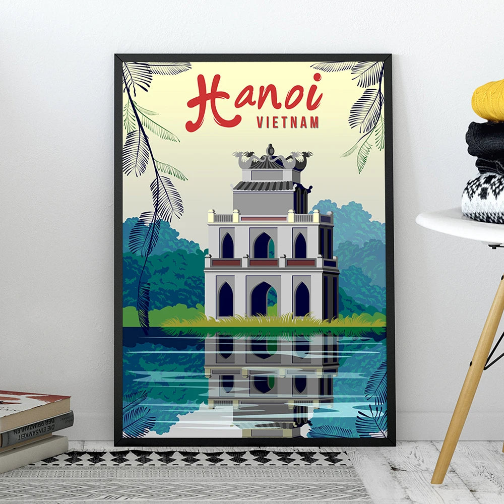 Vintage Voyage Canvas Print