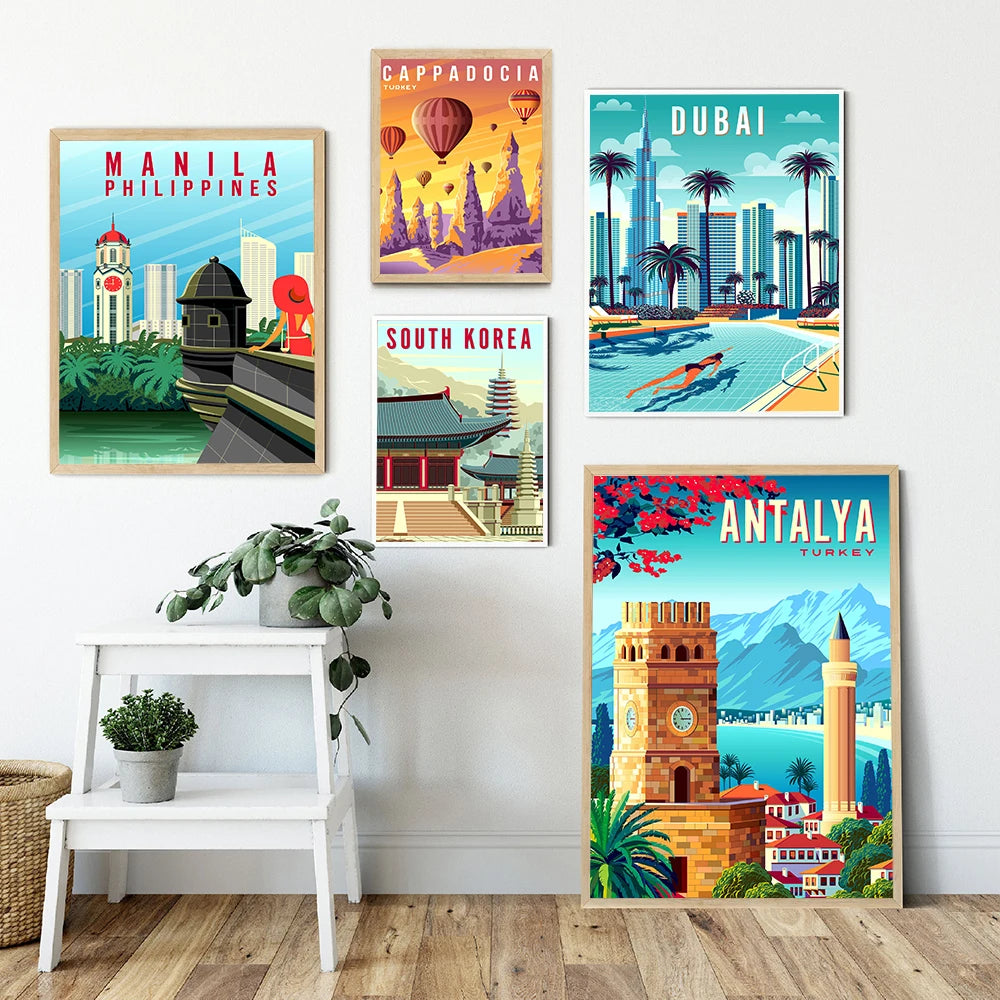 Vintage Voyage Canvas Print