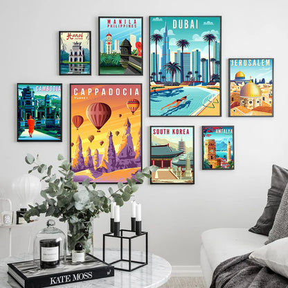 Vintage Voyage Canvas Print