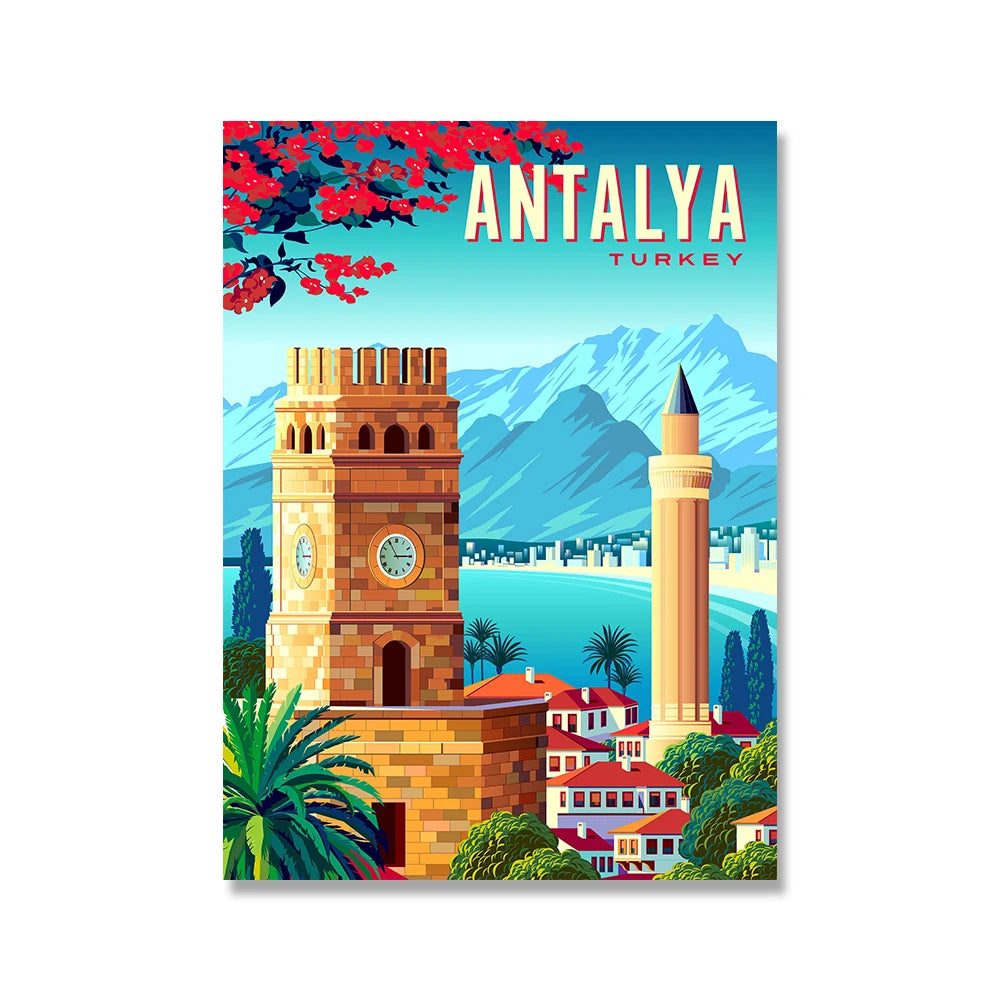 Vintage Voyage Canvas Print