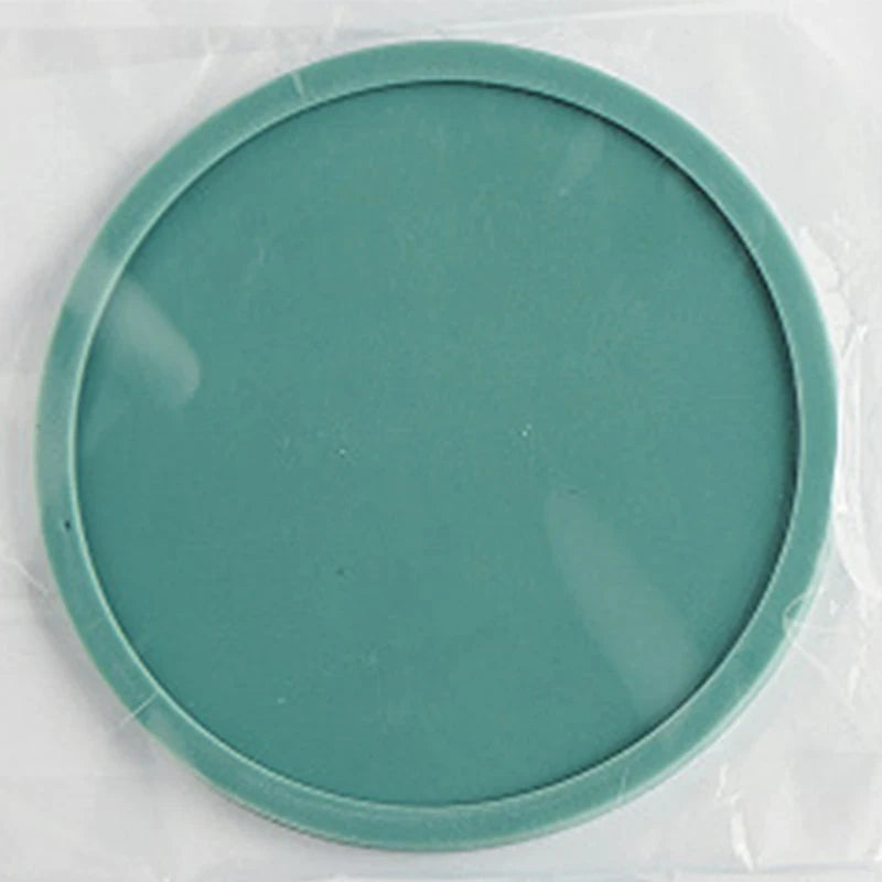 10cm Silicone Coaster Round Heat Resistant Rubber Coffee Cup Mat Tea Drink Mug Glass Beverage Holder Pad Decor Table Mat Table Piece