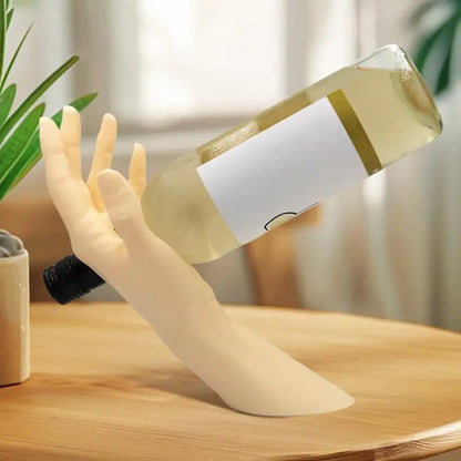 Wine Holder Floating Wine Display Table Piece