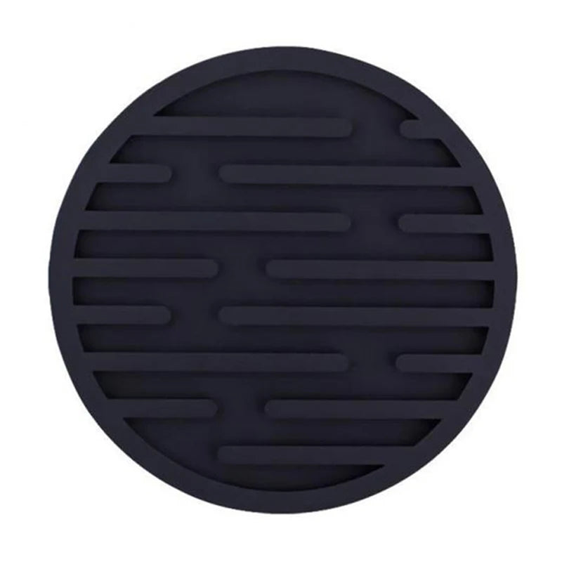 10cm Silicone Coaster Round Heat Resistant Rubber Coffee Cup Mat Tea Drink Mug Glass Beverage Holder Pad Decor Table Mat Table Piece