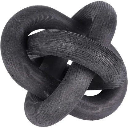 Wood Knot Chain Table Decor - Table Piece