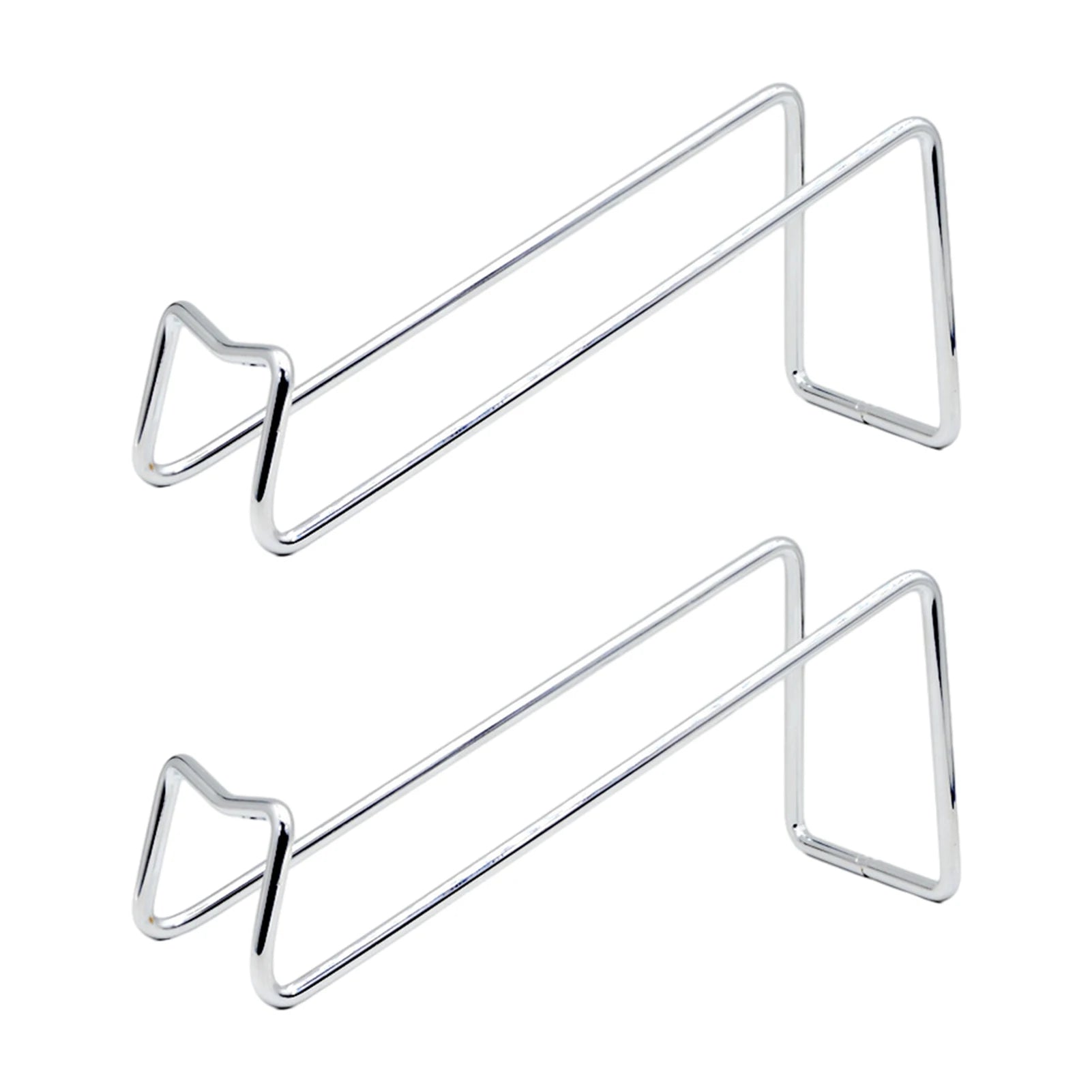 2Pcs Wine Bottle Holder Metal Wine Rack Table Piece