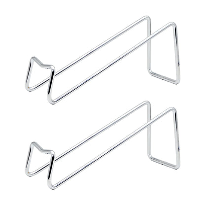 2Pcs Wine Bottle Holder Metal Wine Rack Table Piece