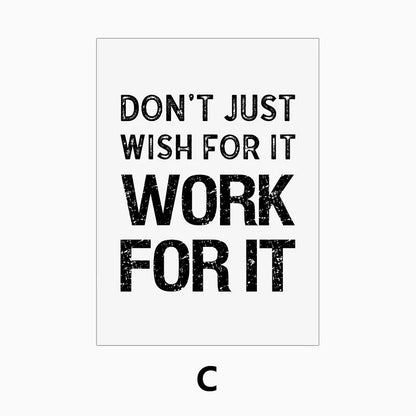 Bold Words Canvas Print