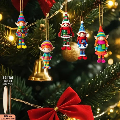 Christmas Wooden Pendants - Tree Hanging Oranment