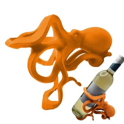 Octopus Wine Bottle Rack Table Piece