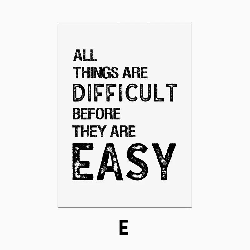 Bold Words Canvas Print