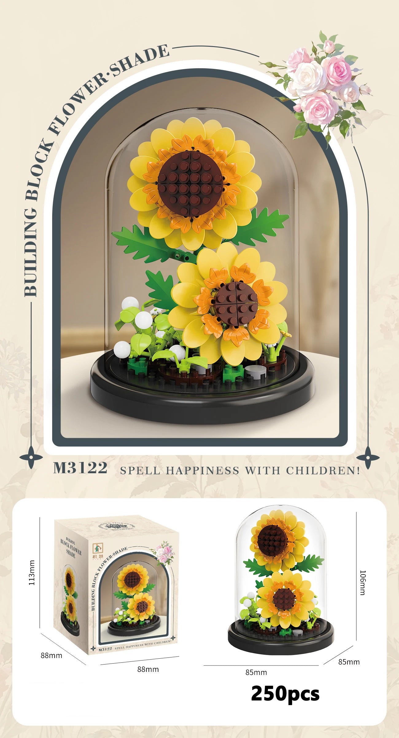Bloom Bricks Bouquet Kit