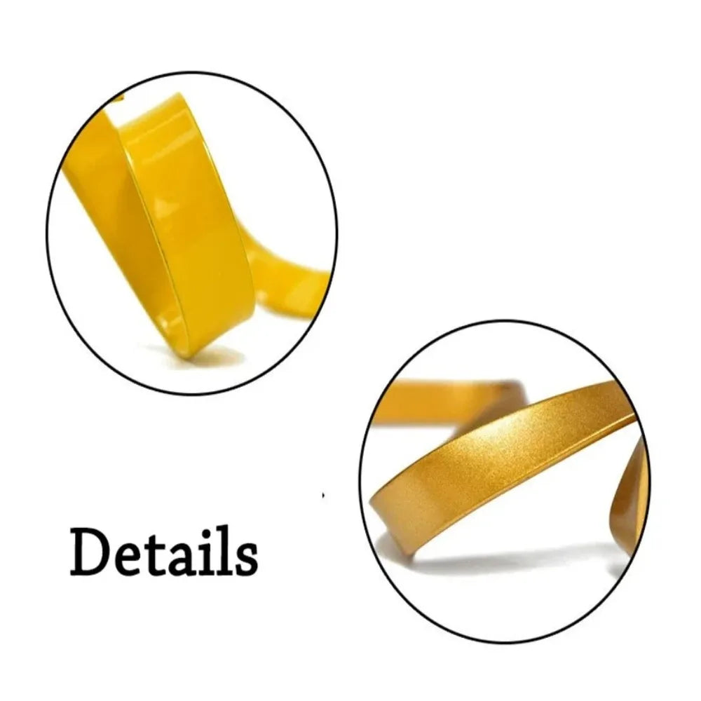 Floating Ribbon Wine Bottle Holder Stand - Table Piece