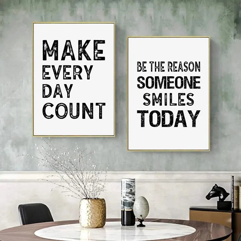 Bold Words Canvas Print