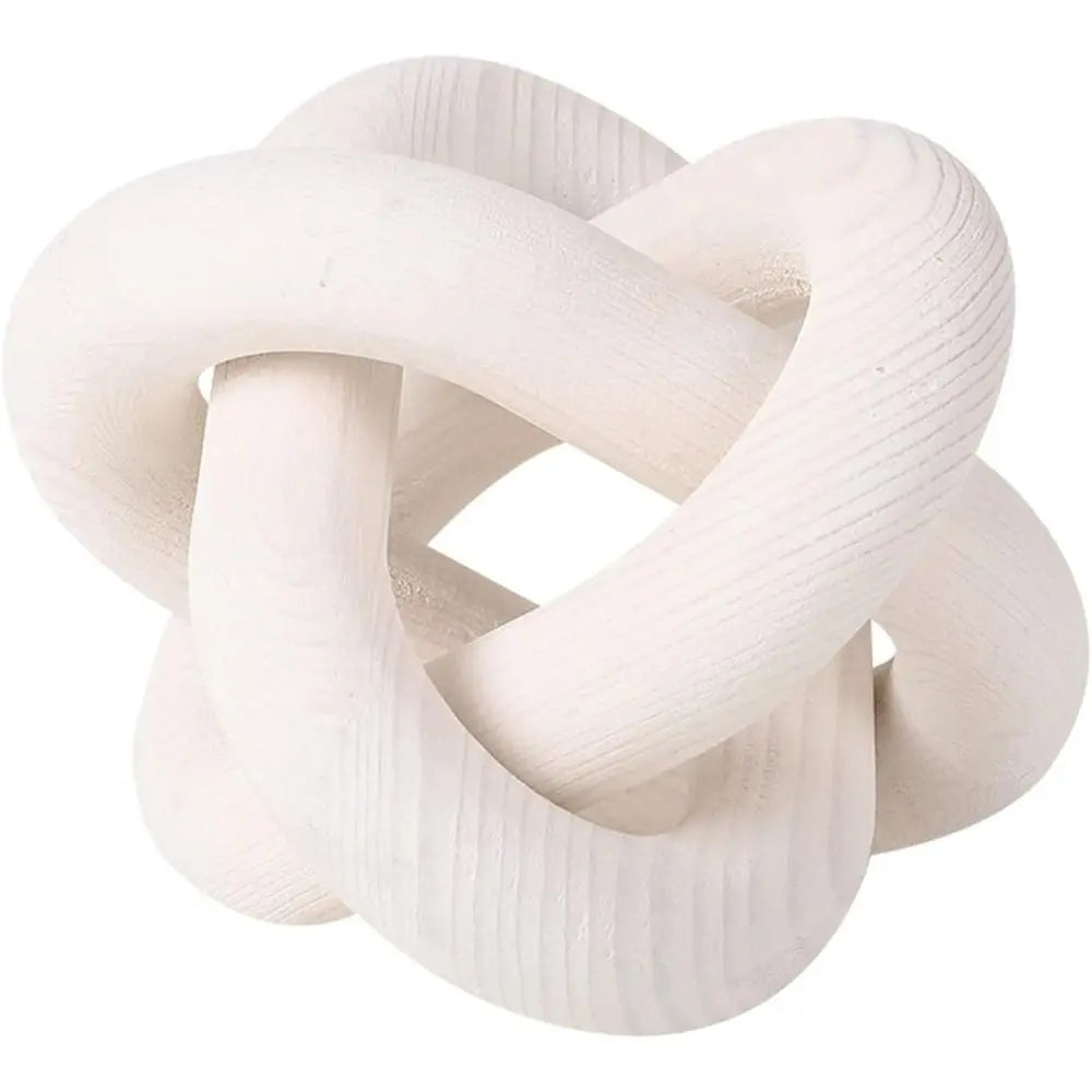 Wood Knot Chain Table Decor - Table Piece