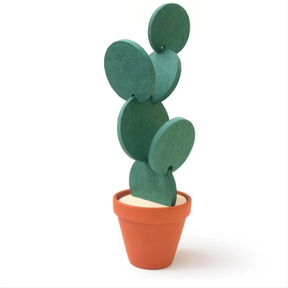 Cactus Coaster Non-slip Creative Insulated Tea Mat DIY Home Tableware Coffee Cup Holder Coaster Heat Insulation Table Decoration Table Piece