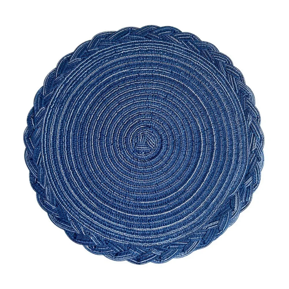 Woven Circle Placemat Set