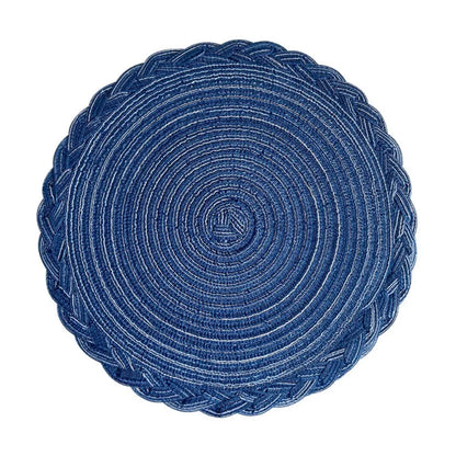 Woven Circle Placemat Set