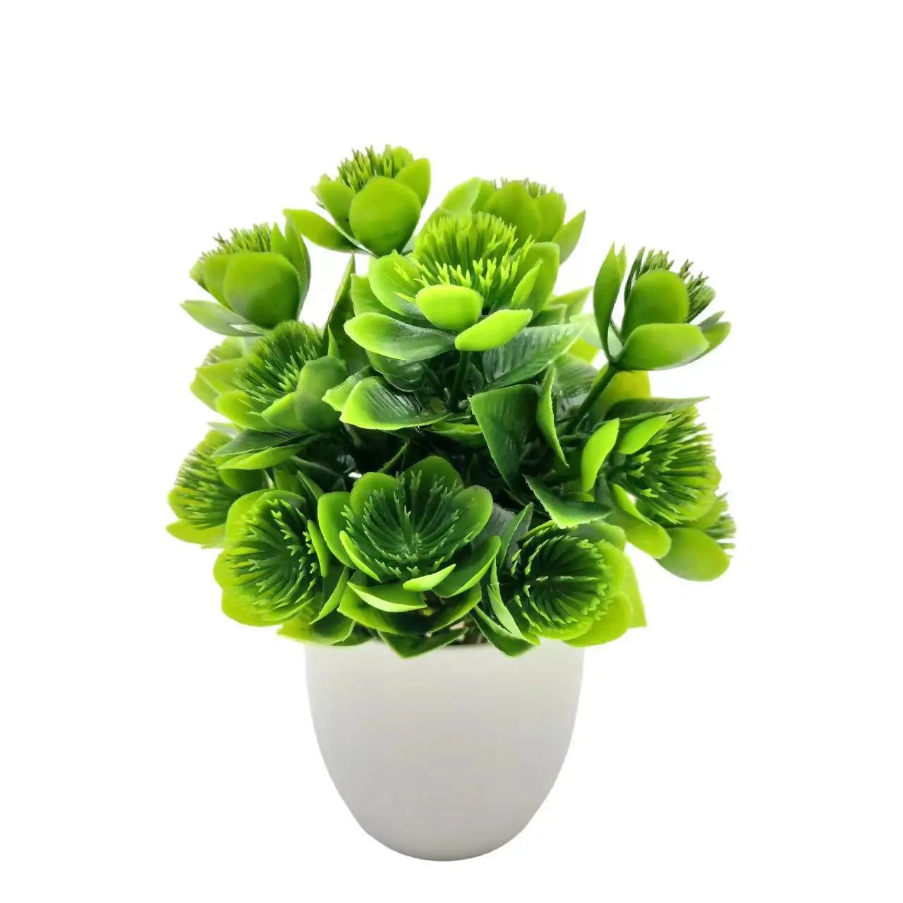 Plants with Plastics Pots - Office Desk Living Room and Bedroom Decoration Table Piece
