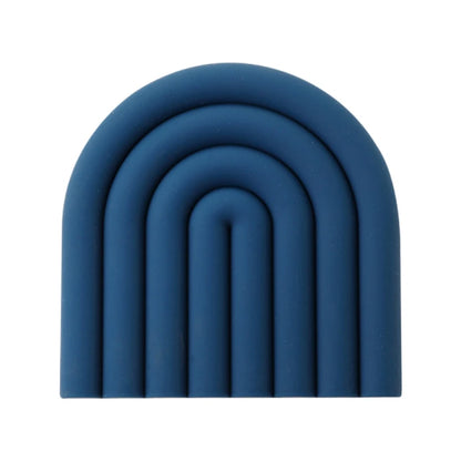 Modilan Rainbow Silicone Mat Pot Mat Thermal Mat Table Mat Heat Resistant High Temperature Cup Mat Thickened To Prevent Scalding Table Piece