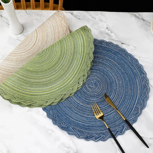 Woven Circle Placemat Signle Table Piece
