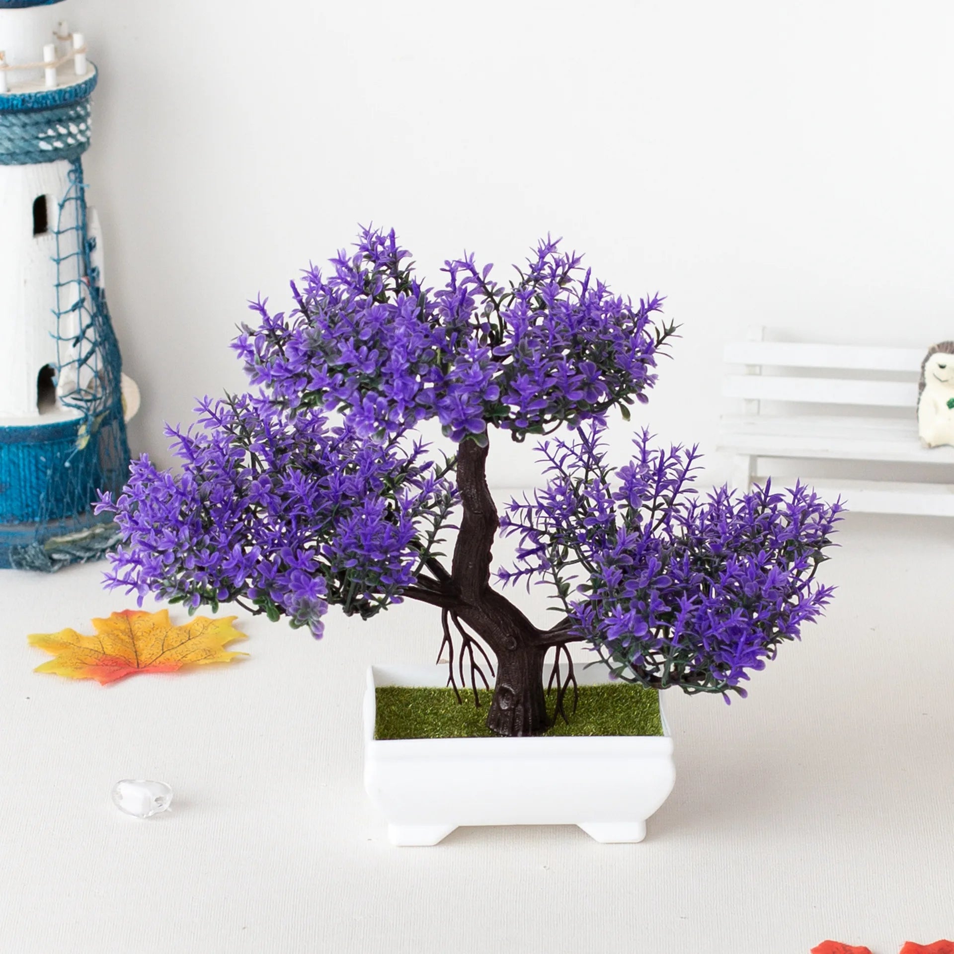 Mini Artificial Tree Plant Table Decor - Table Piece