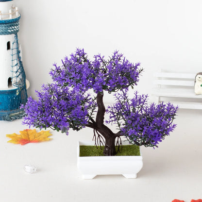 Mini Artificial Tree Plant Table Decor - Table Piece