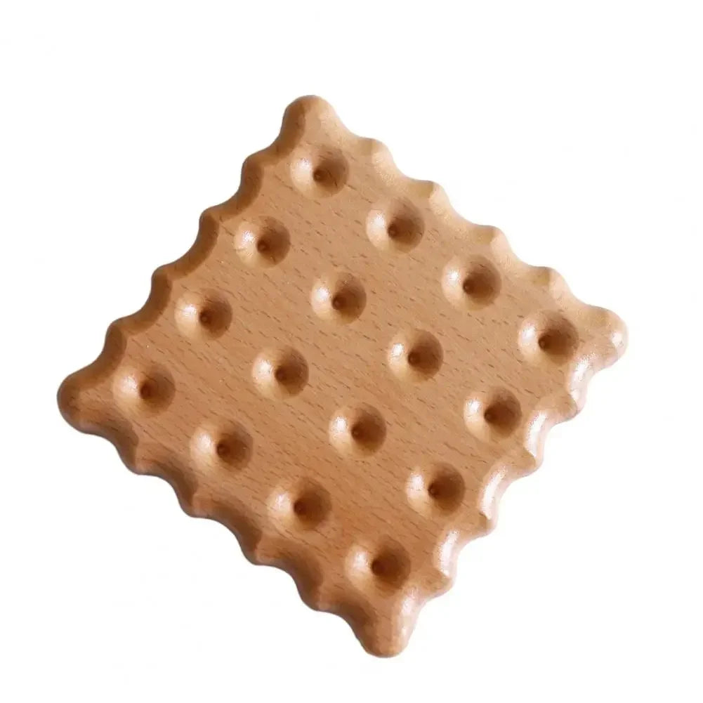 Wooden Cookie Coasters Set 1PCS Walnut Beech Drink Mats Coffee Cup Heat Pad Rustic Kitchen Decor Handmade Wooden Coasters Gifts Table Piece