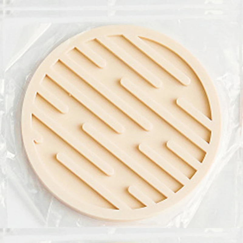 10cm Silicone Coaster Round Heat Resistant Rubber Coffee Cup Mat Tea Drink Mug Glass Beverage Holder Pad Decor Table Mat Table Piece