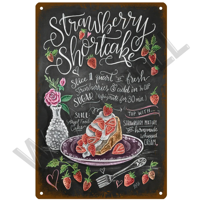 Diner Days Vintage Tin Sign