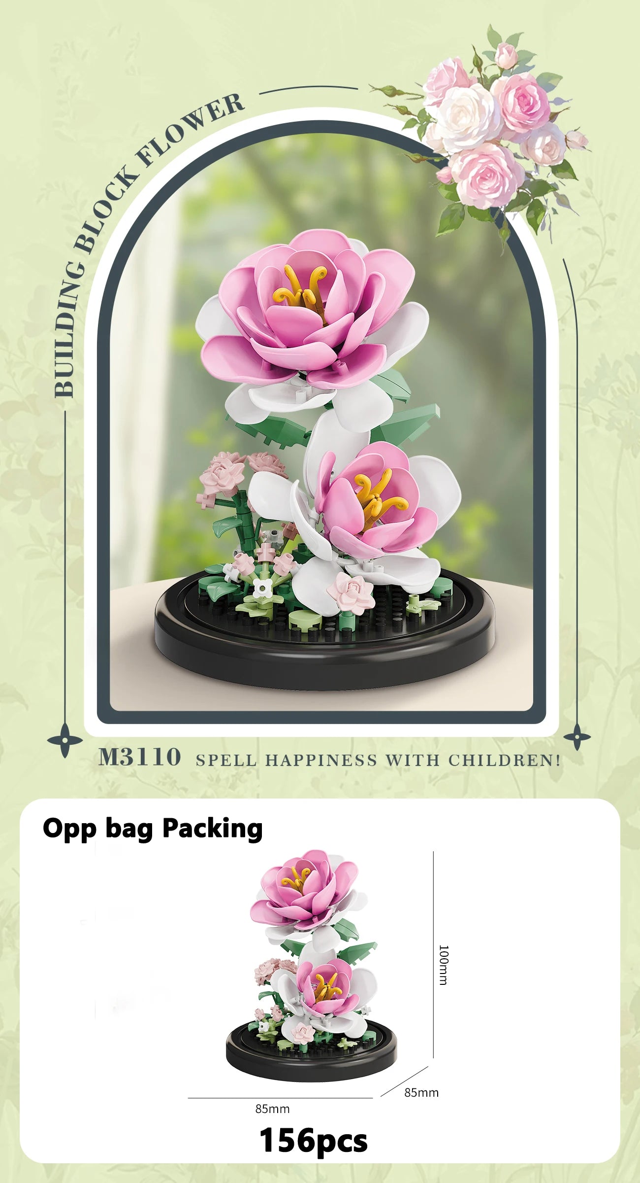 Bloom Bricks Bouquet Kit