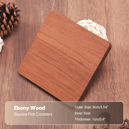 Natural Beech Wood Coffee & Tea Coaster - Table Piece