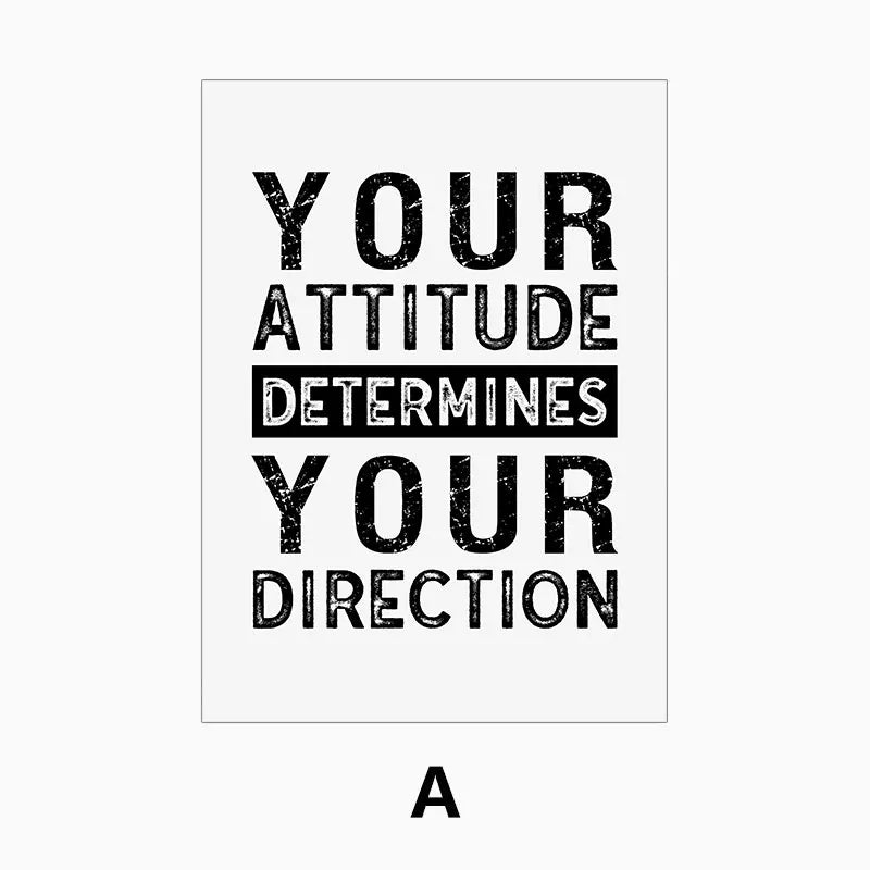 Bold Words Canvas Print