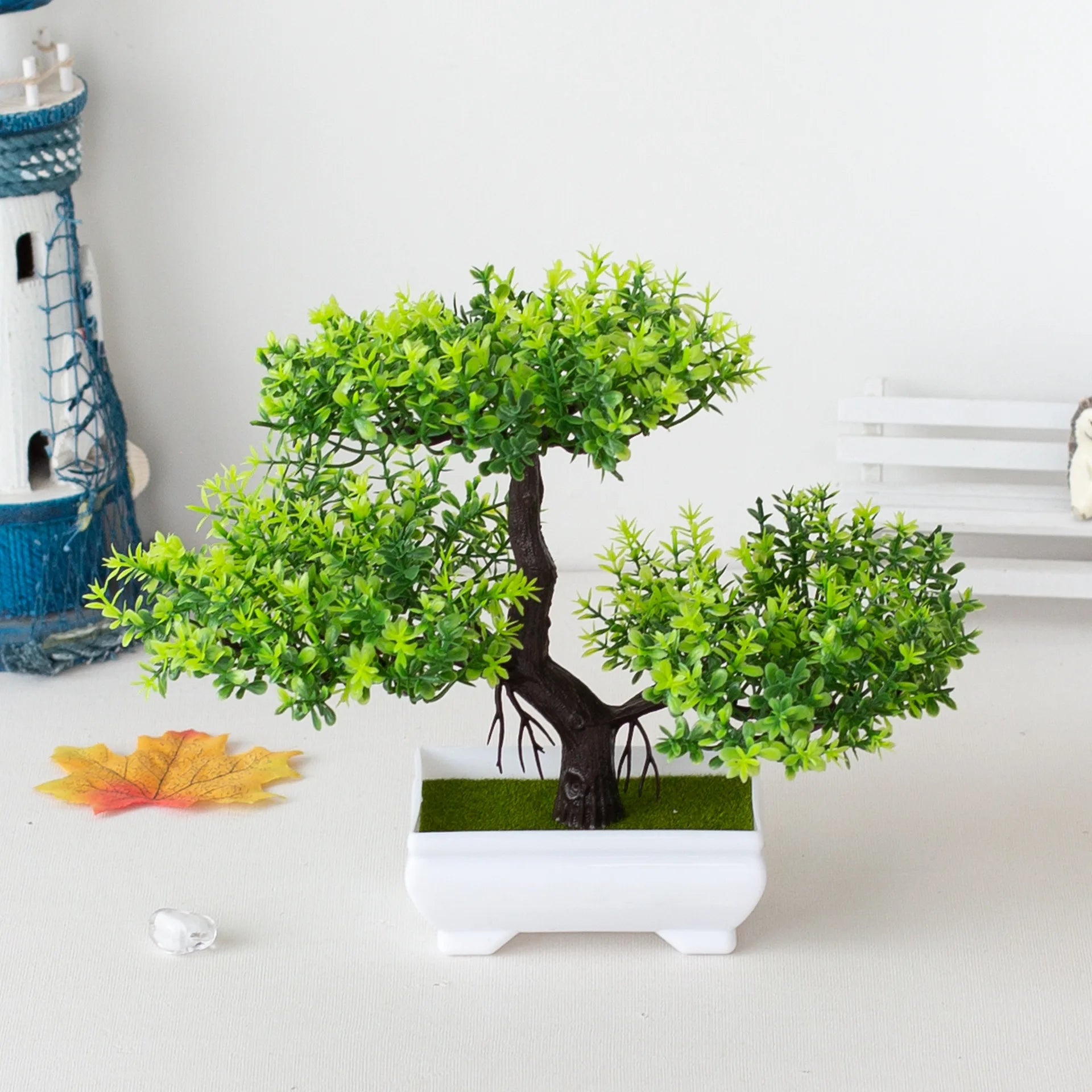 Mini Artificial Tree Plant Table Decor - Table Piece