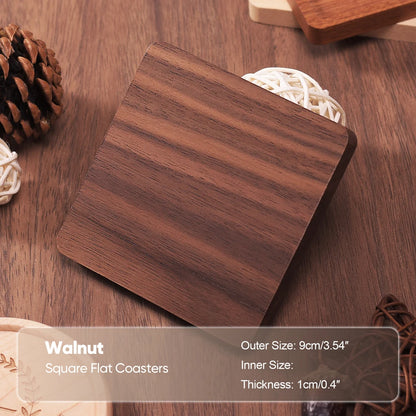 Natural Beech Wood Coffee & Tea Coaster - Table Piece