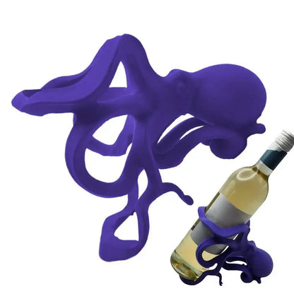 Octopus Wine Bottle Rack Table Piece