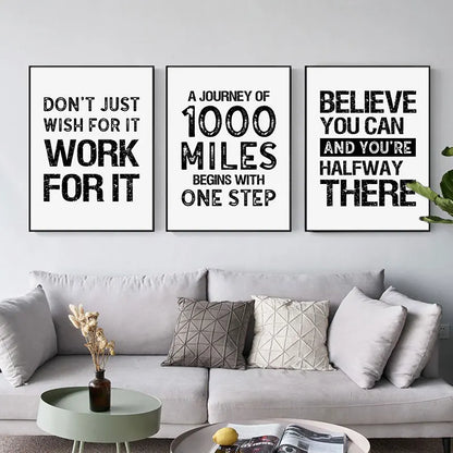 Bold Words Canvas Print