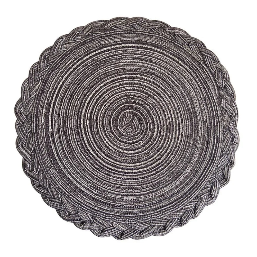 Woven Circle Placemat Set