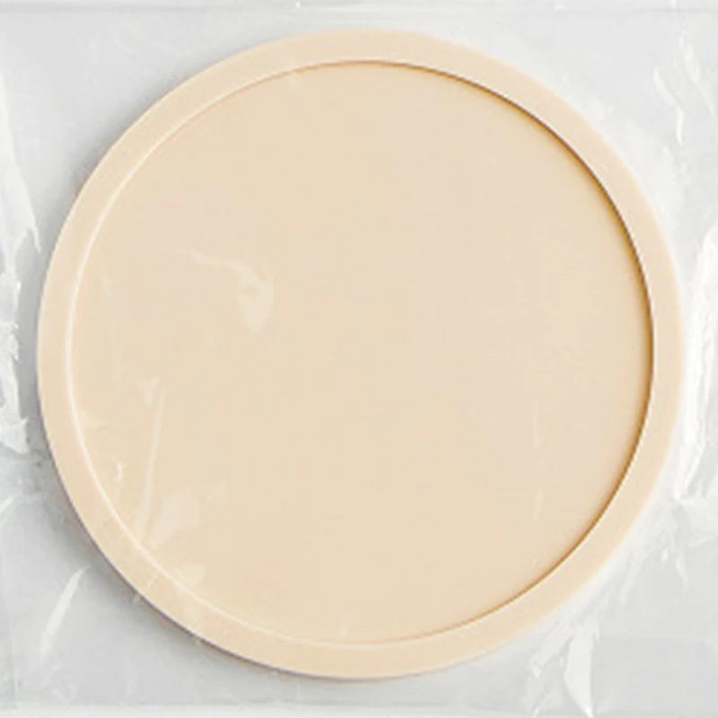 10cm Silicone Coaster Round Heat Resistant Rubber Coffee Cup Mat Tea Drink Mug Glass Beverage Holder Pad Decor Table Mat Table Piece