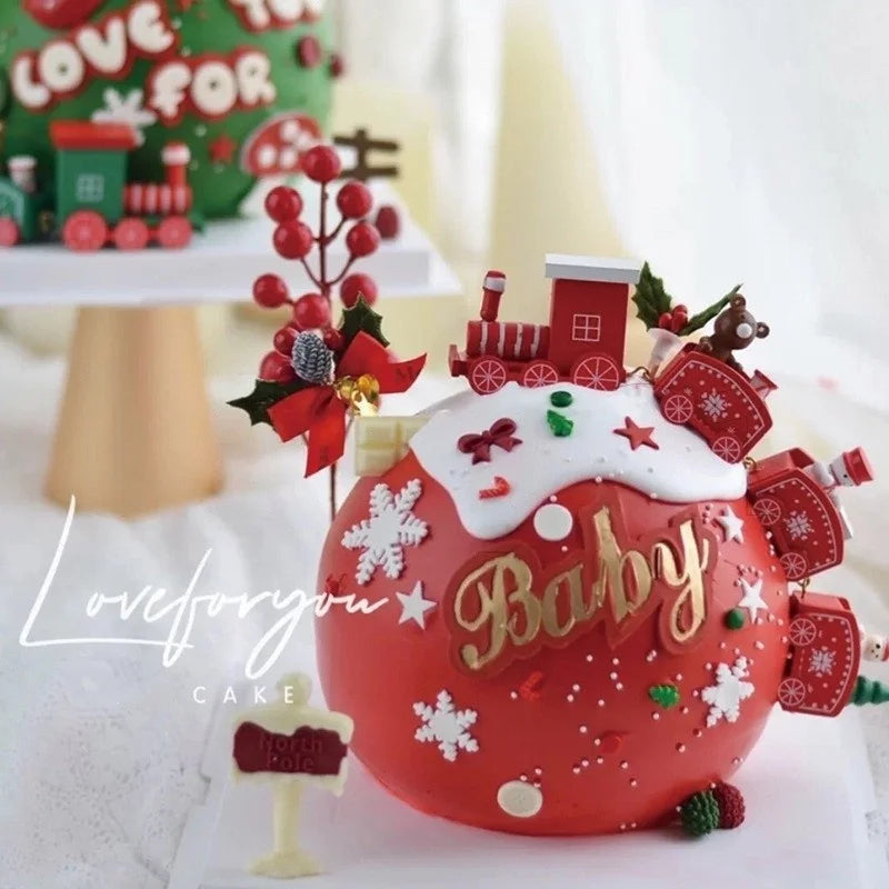 Train Christmas Ornament Merry Christmas Decoration