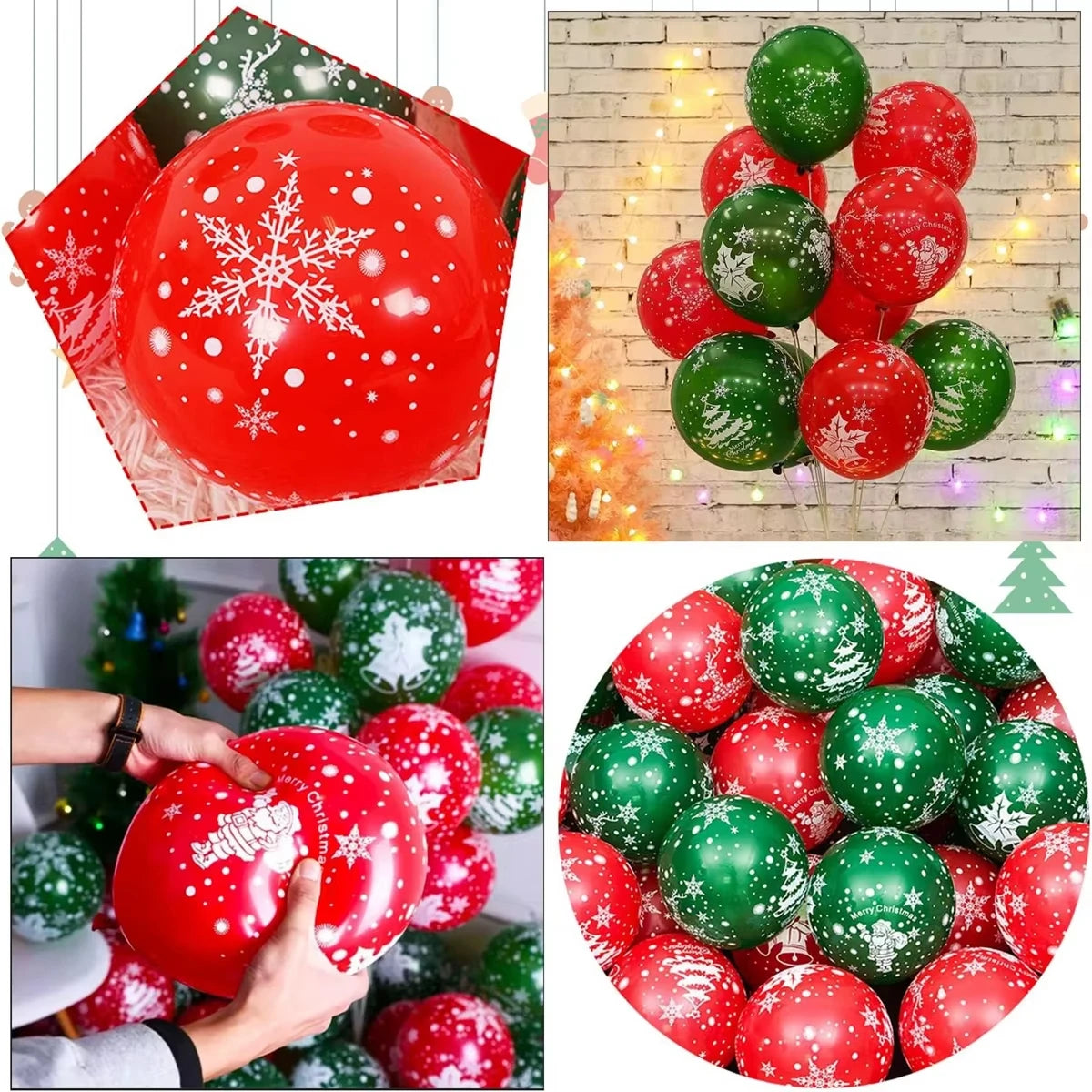 30pcs Christmas Balloon