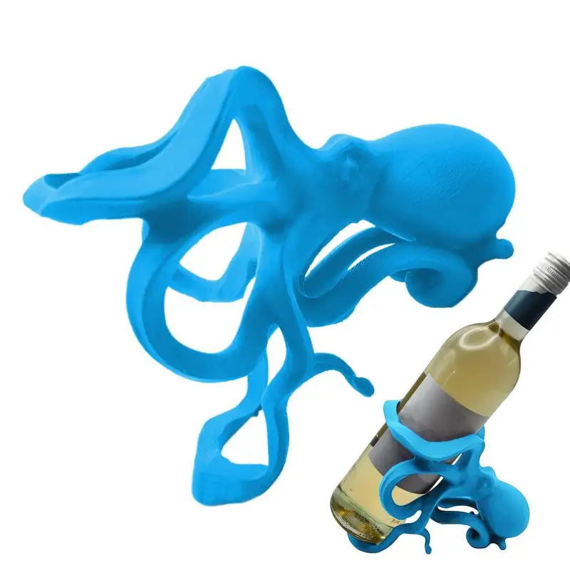 Octopus Wine Bottle Rack Table Piece