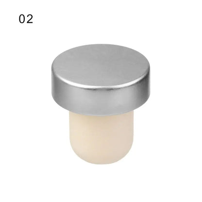 Silicone Champagne Wine Beer Bottle Cork Stopper Plug Wine Bottle Sealer Cap Stopper Bar Kitchen Tool Vacuum Sealed Sealer Plug Table Piece