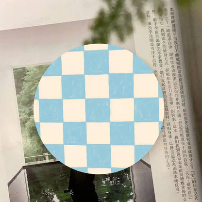 Checkered pattern Wooden Coaster  Suitable For Restaurants And Coffee Shops Easy To Wash And Clean Table Piece