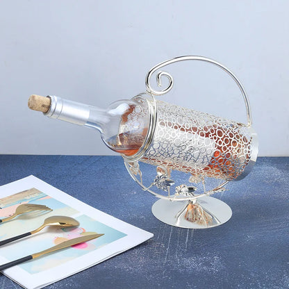 Nordic wine rack single bottle Table Piece