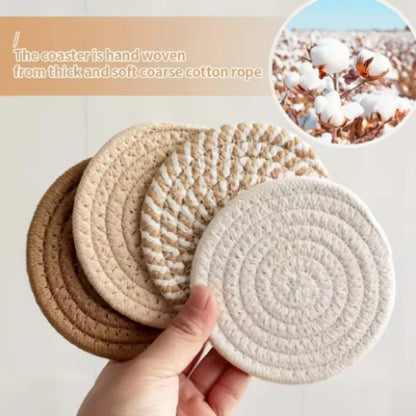 Modern Absorbent Drink Coasters for Coffee Table - 8 Pack - Table Piece