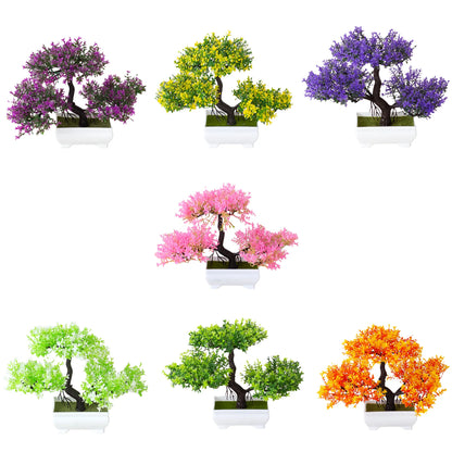 Mini Artificial Tree Plant Table Decor - Table Piece
