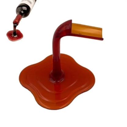 Creative Overflow Wine Bottle Display Stand - Table Piece