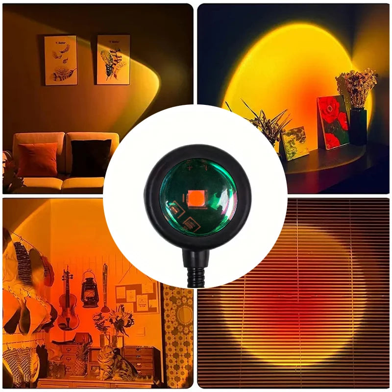Golden Hour Sunset Lamp