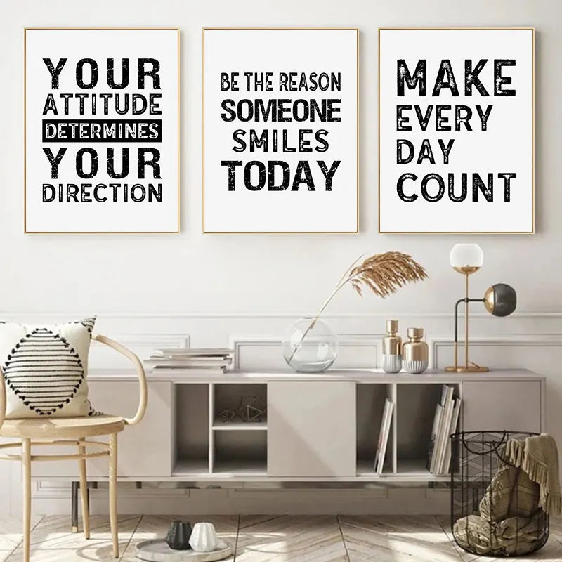 Bold Words Canvas Print