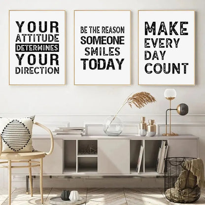 Bold Words Canvas Print